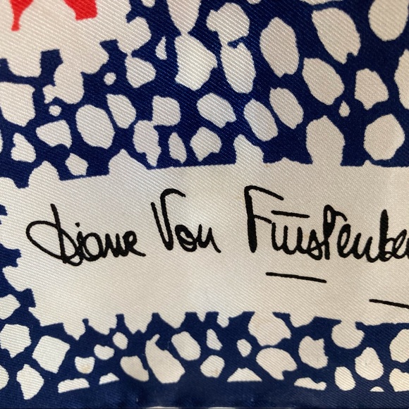 Diane Von Furstenberg vintage scarf - silk - Picture 4 of 5